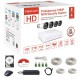 Kit de Vidéosurveillance numérique HD 4 Caméras 720P – Foscam FN3108XE-B4-1T
