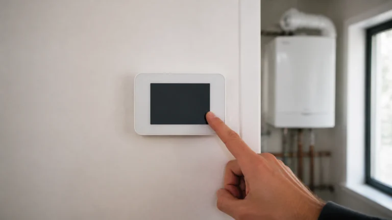 Illustration éditoriale pour l’article « Pourquoi le thermostat ne déclenche plus la chaudière »