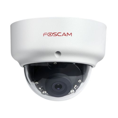 Caméra dôme extérieure HD 1080p anti-vandalisme IR 20m PoE - Foscam D2EP - Reconditionné