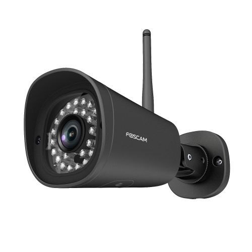 Caméra IP Wi-Fi extérieure 1080p - FI9902P Noire Foscam