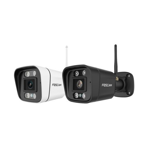 Caméra IP Wifi extérieure 8 MP QHD avec spots lumineux et sirène - Foscam V8P